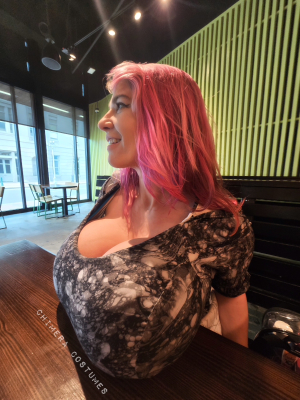 Butt padding costume construction